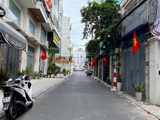 Hẻm xe hơi 6m  phan huy ích  tân bình  75m2 nhà 3 tầng mới