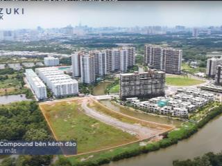 Siêu phẩm nhà phố mizuki chỉ 24 căn ven kênh đào, số lượng giới hạn  vị trí đắt giá