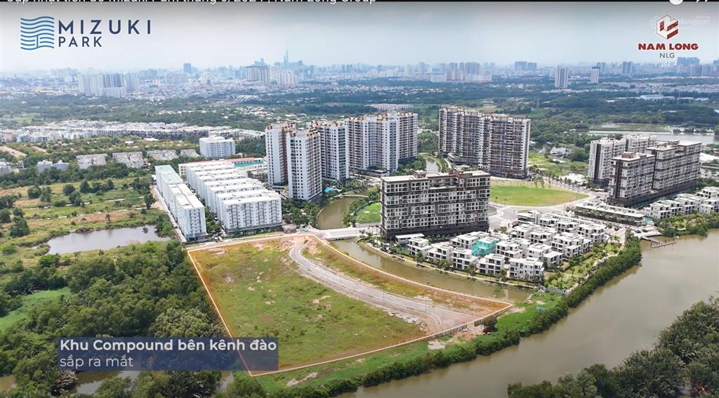 Siêu phẩm nhà phố mizuki chỉ 24 căn ven kênh đào, số lượng giới hạn vị trí đắt giá