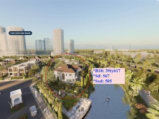 V96b18 viên ngọc quý hiếm nhất park village góc 3 mặt kênh công viên 33tỷ trực tiếp chủ đầu tư