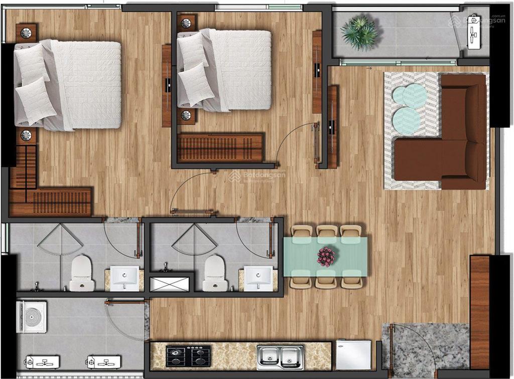 Căn góc view quảng trường akari city bình tân duy nhất chỉ 4tỷ3 sổ sẵn