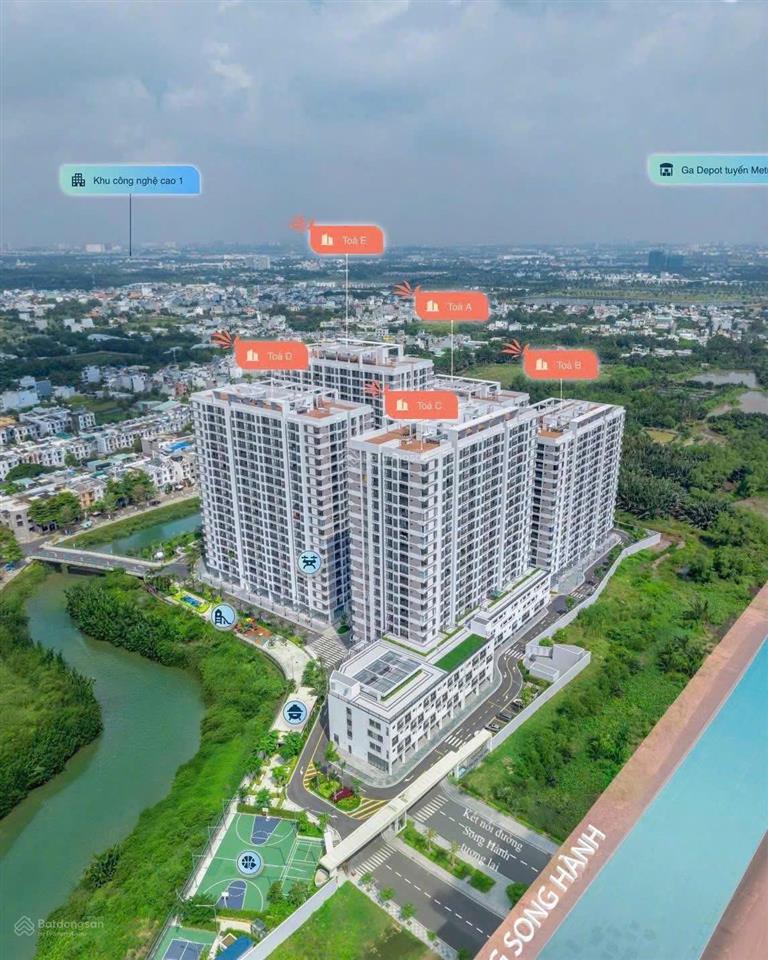 Duplex ven sông 4pn4wc 2 tầng siêu vip chỉ 50tr/m2 vốn 15% sẵn sổ hồng dành cho cư dân cao cấp q9