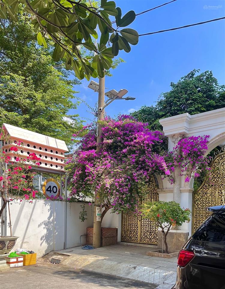 Villa hoa giấy, 1 hầm 3 tầng sân thượng, hồ bơi, khu bên sông hiệp bình chánh, gigamall