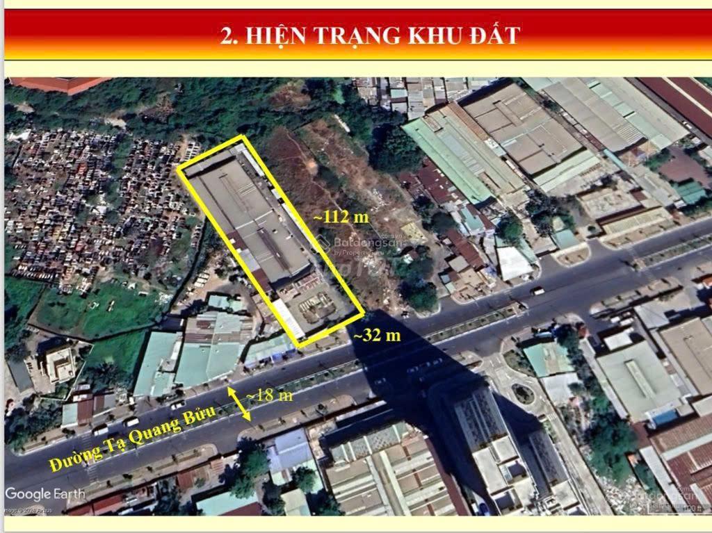 Bán lô đất siêu hiếm 2.776m2 mặt tiền tạ quang bửu, quận 8 vị trí trung tâm, vuông vức 0937 986 ***