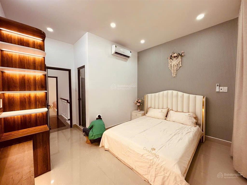 Nhà mới full nội thất như hình  hẻm 79 thống nhất  dt 4x15m, trệt lầu 2pn 3wc