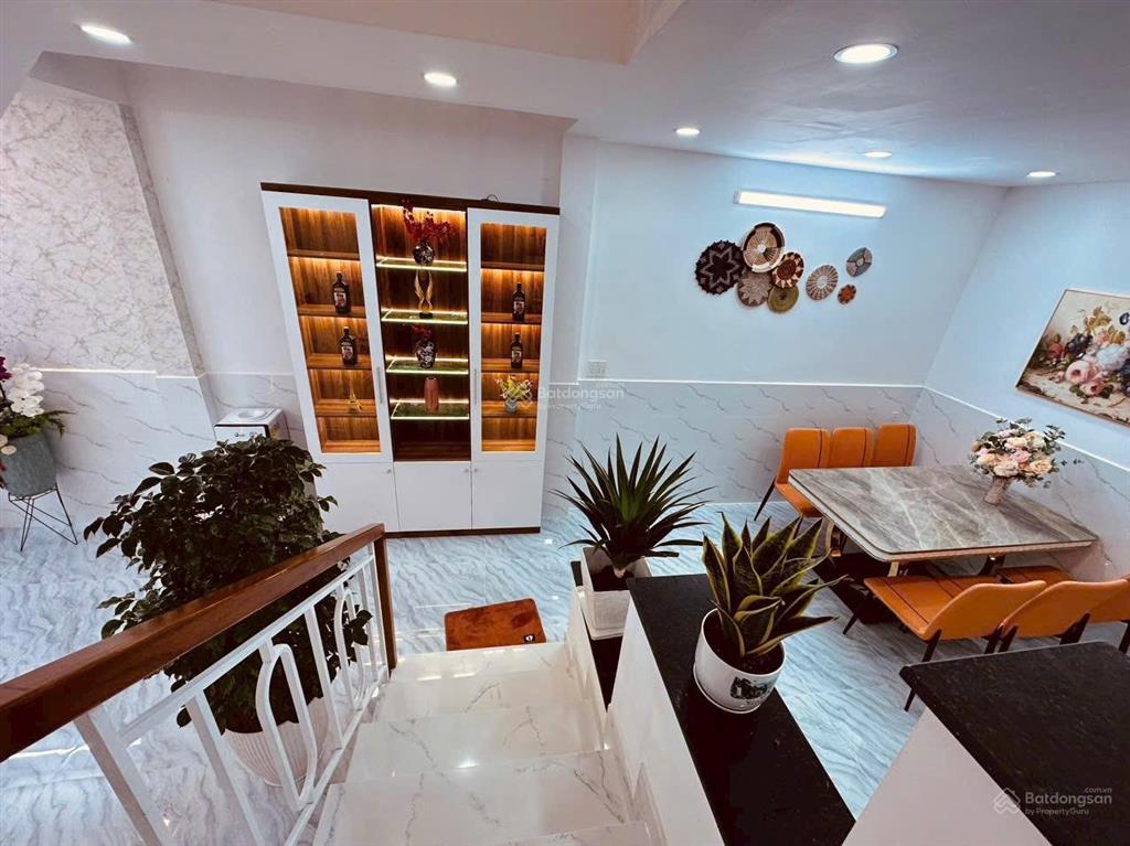 Nhà mới full nội thất như hình  hẻm 79 thống nhất  dt 4x15m, trệt lầu 2pn 3wc