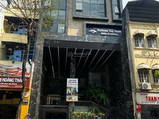 Bán nhà mặt phố  toà văn phòng  kinh doanh  mặt tiền lớn  thuê 800tr/th, 450m2, giá 350tỷ