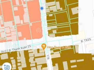 Rẻ nhất khu vực chỉ 5,6 tỷ  đất 180m2 4,5x40  hxt thông tương lai đường 16m  thạnh xuân 25, q12