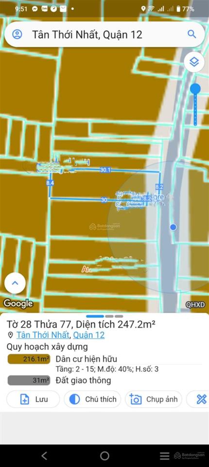 Gấp giảm 1 tỷ còn 12,5 tỷ phan văn hớn quận 12  2 tầng, 241m2, 8x30m  hxh thông cho thuê 50tr/th
