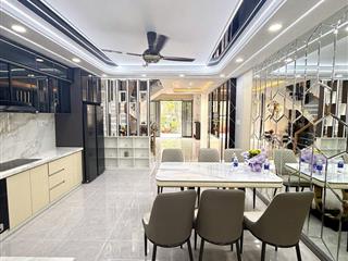 Huỳnh thị hai quận 12  5 tầng 107m2 4,5x24 full nội thất  hxh tránh  chỉ 8,49 tỷ