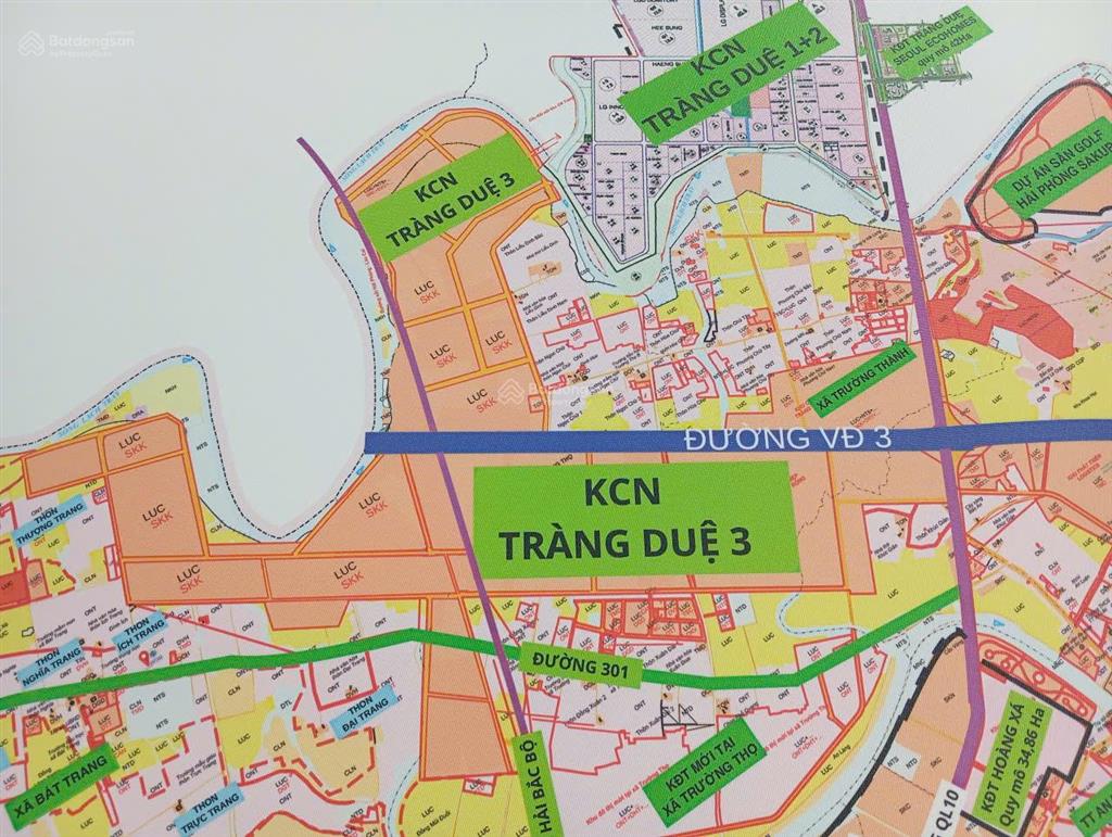 (tin hot) đón sóng kcn tràng duệ 3, an lão, hải phòng, 62m2 mt 5m, ô tô đỗ cửa, giá 600  790tr