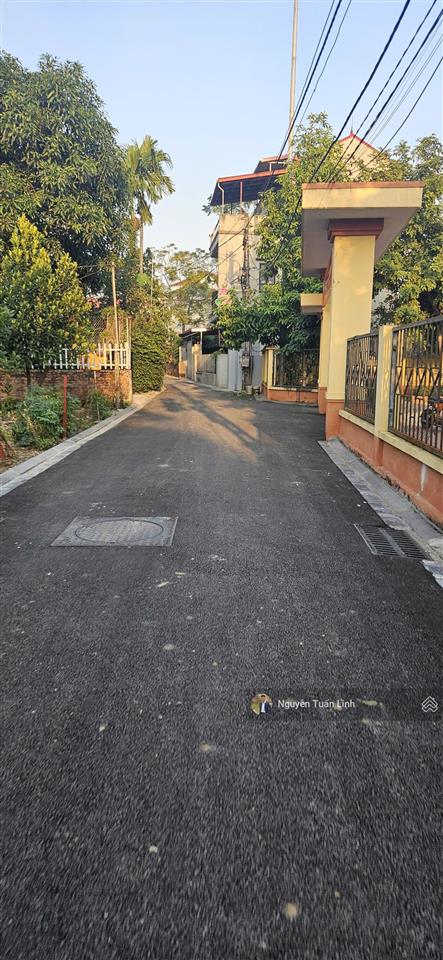 Đất vàng 42,6m2 bìa làng thôn sằn cổ loa  đất mặt tiền  đường thông 2 ô tô tránh nhau
