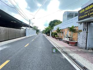 Con trai đi du học, anh bửu gửi rao bán lô đất 253m2 thị trấn củ chi, sâu 49m hợp làm nhà trọ, shr