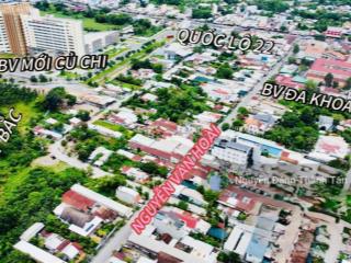 Về quê, chú nam gửi bán lô góc 2mt 210m2 giá mềm ngang 10m ngay sau lưng bệnh viện đa khoa củ chi