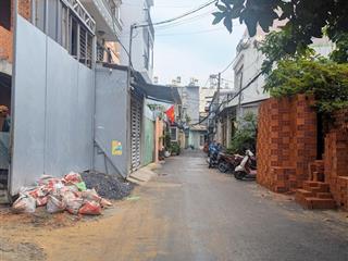 Lô đất 4x20,5m (82m2), hẻm xe hơi thông phạm văn chiêu phường 9 gv