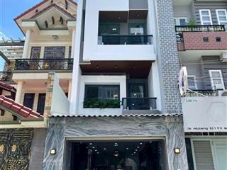 Bán nhà mới mặt tiền đường số 1 phường 11 gò vấp, dt 4m x 21,5m (86m2), 4 tầng, thang máy