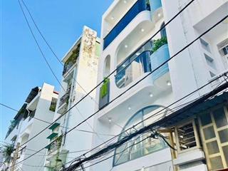 Bán nhà mới full nội thất  4 tầng  hẻm xe hơi  ngay công an phường 11  gần cv làng hoa