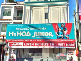 MẶT TIỀN VÀNG (9x25) NGUYỄN ẢNH THỦ, HIỆP THÀNH, Q12, GẦN LÊ VĂN KHƯƠNG