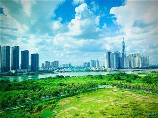 The crest  metropole cho thuê căn hộ 2pn + 1  115m2  ntcb  view sông, landmark 81 thoáng