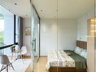Cho thuê căn hộ 1 phòng ngủ  full nội thất  ban công view mặt tiền bờ kè hoàng sa  trường sa