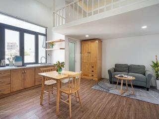 Chính chủ cho thuê căn hộ 1pn  duplex, 35m2 ở nguyễn văn trỗi ngay cầu công lý giáp q3  phú nhuận