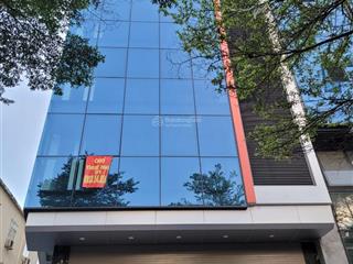 Bán tòa nhà 9 tầng mặt phố trần đăng ninh, cầu giấy, 100m, mặt tiền 7.5m, thang máy, có hầm.