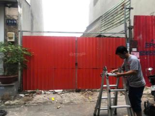 Lô đất trống vuông vức hẻm xe hơi trần bá giao p5 gv giá 7,6 tỷ