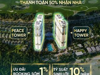 Suất nội bộ căn hộ biển maia cam kết doanh thu 40% sở hữu. chỉ tt 2,1 tỷ khai thác lâu dài