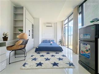 Cho thuê căn hộ studio ban công  nhà thang máy  gần đh văn lang cs2  giá 6,500,000  0366 197 ***