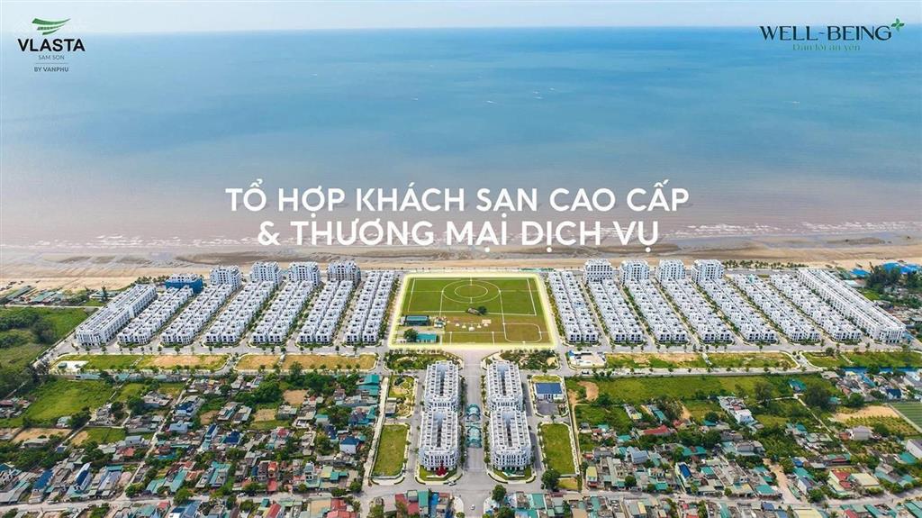 Chính chủ cần bán gấp lô góc shop trục chính 27m dự án vlasta  sầm sơn