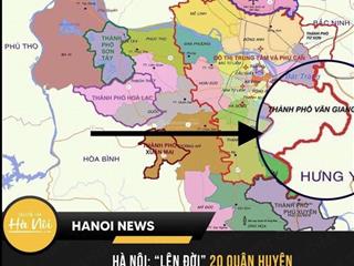 Bán đất thổ cư quán trạch  liên nghĩa gần vành đai 4 .