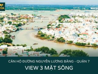 Căn hộ quận 7  view 3 mặt sông  đường nguyễn lương bằng  quận 7