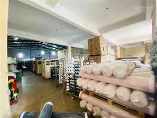Cho thuê kho xưởng đg nguyễn văn quá quận 12 diện tích 2400 m2 có vp pccc vách tường giá 170tr