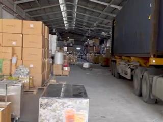 Cho thuê kho xưởng đường nguyễn cửu phú tân tạo bình tân dt 2600m2 giá 242tr pccc tự động công 24