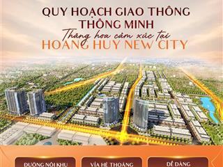 Bán gấp căn lk62x  mặt đường đỗ mười dự án hoàng huy new city giá tốt cho nhà đầu tư