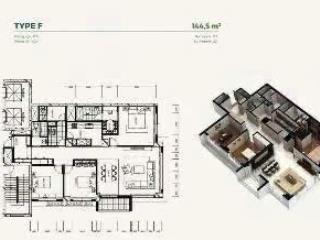 Cho thuê căn hộ 150m2 tầng 16 chung cư splendora, đầy đủ đồ chỉ việc xách vali tới ở.