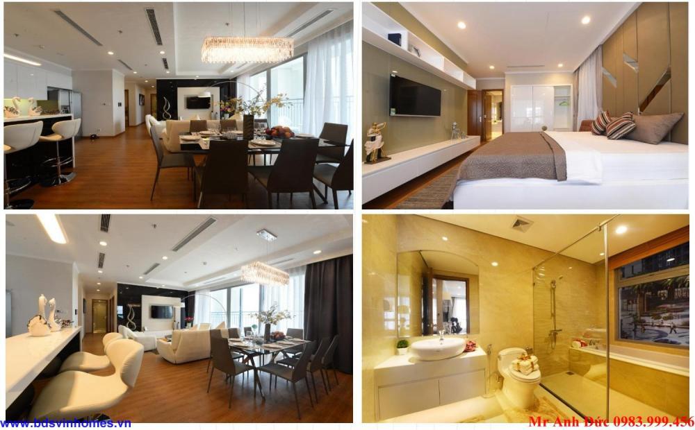 Chính chủ bán căn góc vip nhất tòa park 11, dt 115m23pn, 2wc tại vinhomes times city park hill
