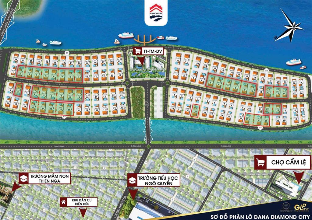 Sở hữu ngay 3 lô biệt thự view sông đẹp nhất khu đảo nổi sổ đỏ trao tay, pháp lý rõ ràng