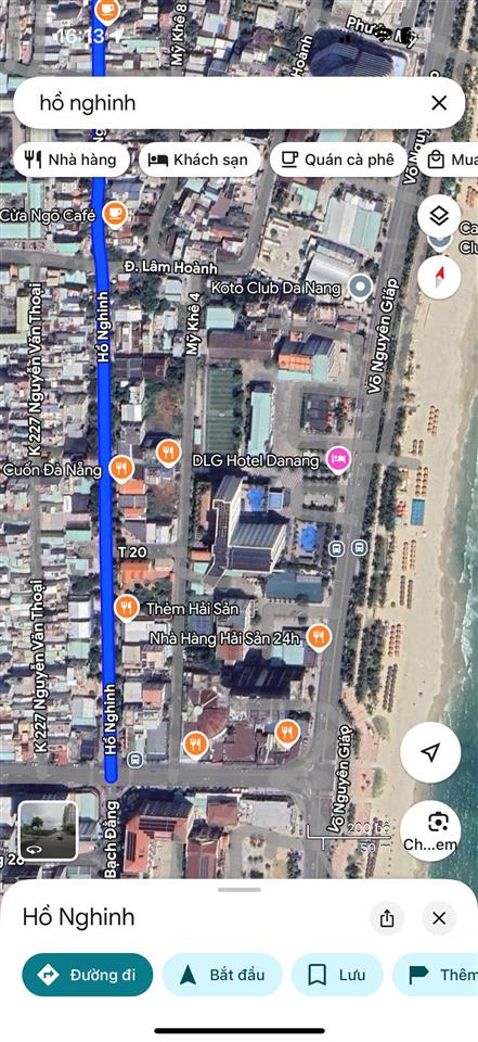 Bán lô đất hiếm 3 mặt tiền hồ nghinh, trần bạch đằng nối dài, ngang khủng 43m
