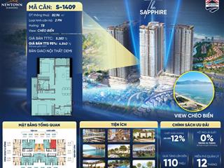 Căn hộ 3pn s  0710 newtown diamond phân phối độc quyền tại hoàng phương corp