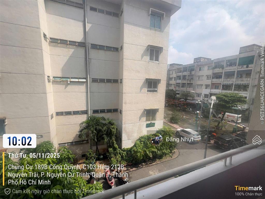 Bán gấp căn hộ 189b cống quỳnh  view công viên  trung tâm q1 3,6 tỷ