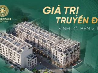 The heritege căn 90m giá chỉ 6x tỷ. liền kề ký trực cđt. e vượng pkd cdt hỗ trợ ạ!