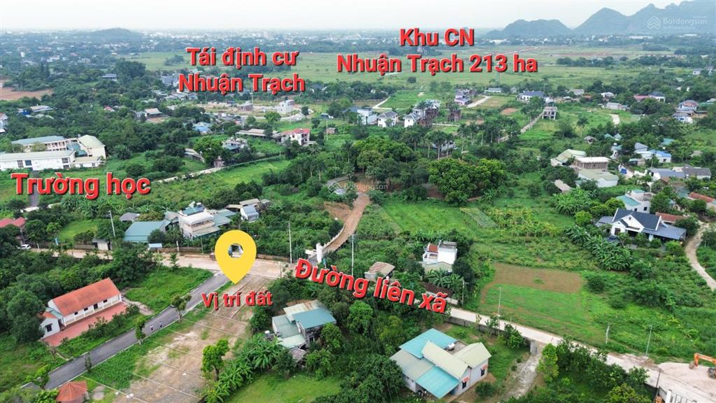 Em cần bán gấp 102m  mặt trục chính liên xã nhuận trạch  đất sát với khu dự án drem ner