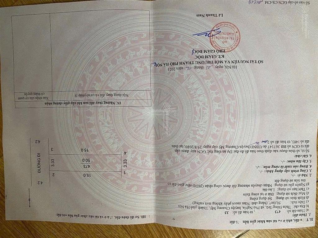 Bán đất phú nghĩa, 2,28 tỷ, 50m2, view đẹp, chính chủ