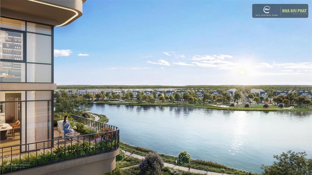 Căn hộ cao cấp 2 phòng ngủ ven hồ thiên nga eco central park