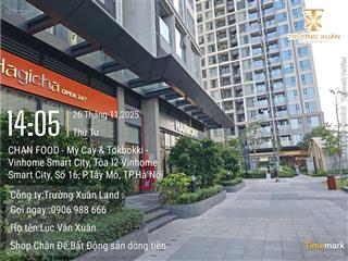 Bán nhà ở vinhomes smart city tại phố cầu cốc, 200 triệu/m2, 75m2, view đẹp, giá tốt