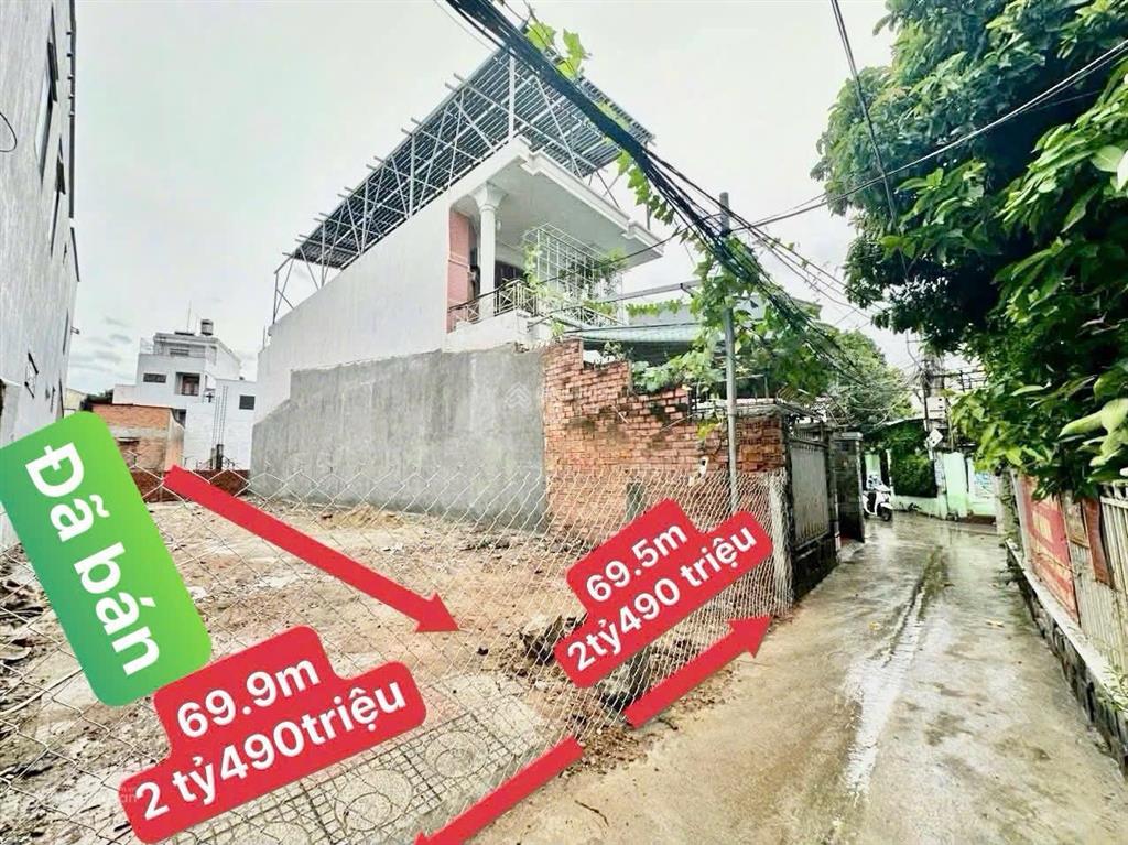Bán đất hai mặt tiền, hẻm 96 lương định của, phường tây nha trang