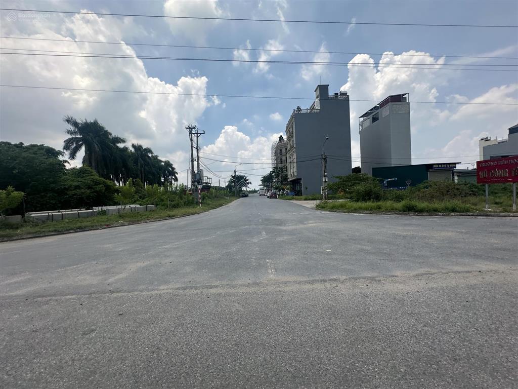Duy nhất 1 lô đất đấu giá , hải bối , đông anh 85.5m2 x mt5m , ô tô tránh giá tốt 13.75 tỷ