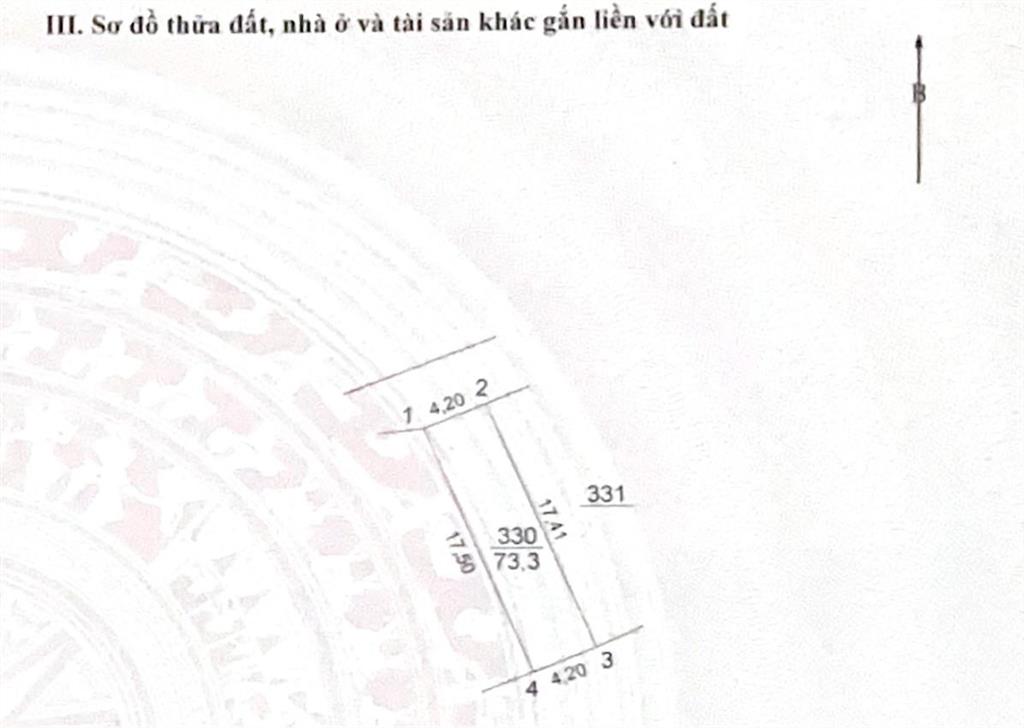 Bán 75m2 đất vạn phúc thanh trì, gần chợ vạn 3, trường cấp 1, mẫu giáo