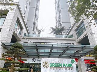 Shophouse tầng 1  lô góc  chân đế chung cư green park  dòng tiền ổn định  sổ lâu dài